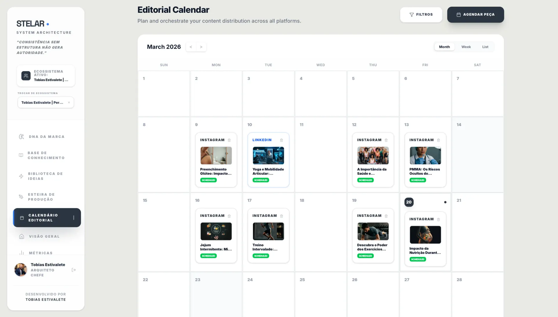 Calendário